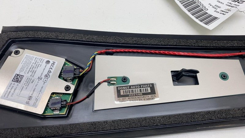 2017-2023 Tesla Model 3 Left B-Pillar Applique Glass Trim Molding w/ C