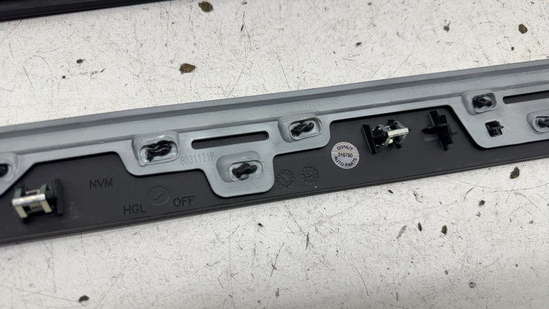 ⭕ 16-20 Tesla Model X SET of Front & Rear Left & Right Door Molding Tr