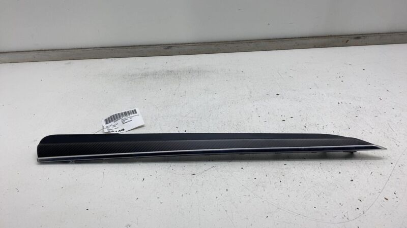 165874100A ⭕ 21-23 Tesla Model X Rear Left  Door Trim Cover Carbon Fiber Panel 1658741-00-A