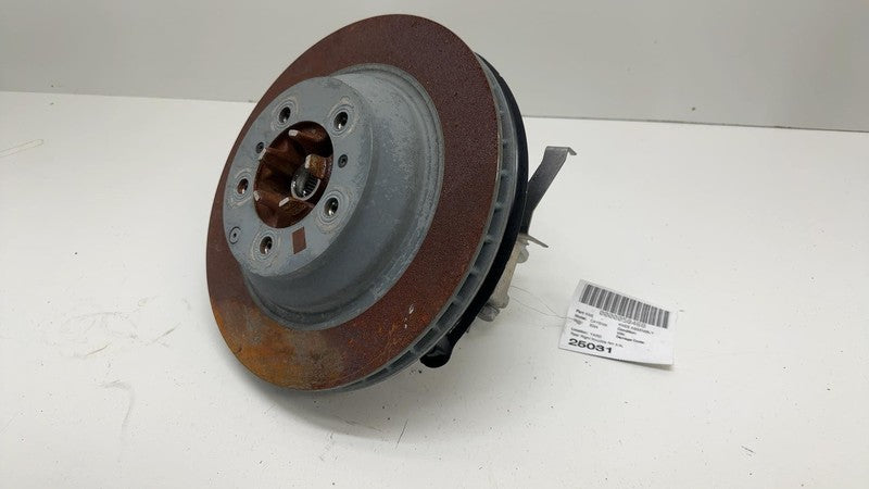 ⭕2024 Porsche Cayenne Rear Right Spindle Knuckle Wheel Hub w/ Rotor & Actuator