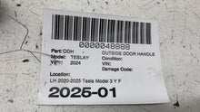 2020-2024 Tesla Model 3 Y Front Driver Side Exterior Outside Door Handle Left LH