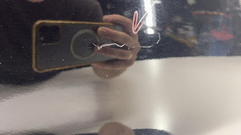 ⭕ 2016-2020 Tesla Model X Front Right Door Shell Panel Black - PBSB 10