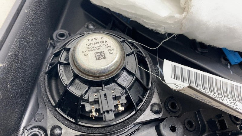 ⭕ 2021-2023 Tesla Model 3 Rear Driver Side Interior Door Panel Trim Ca