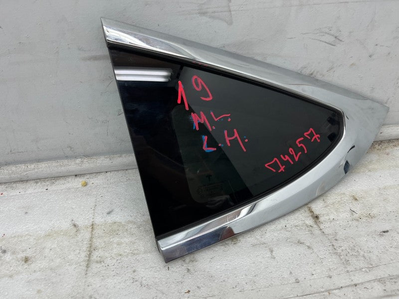 1034906 80 F ⭕ 16-20 Model X MX Rear Driver Window QTR Quarter Glass 1/4 Left LH 1034906-80-F
