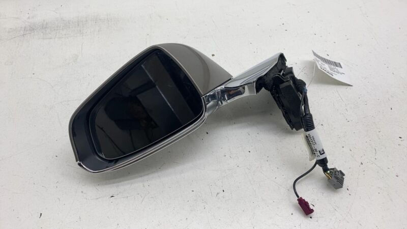 2012-2015 Tesla Model S Driver Exterior Rear View Door Mirror Left LH Brown PPTI