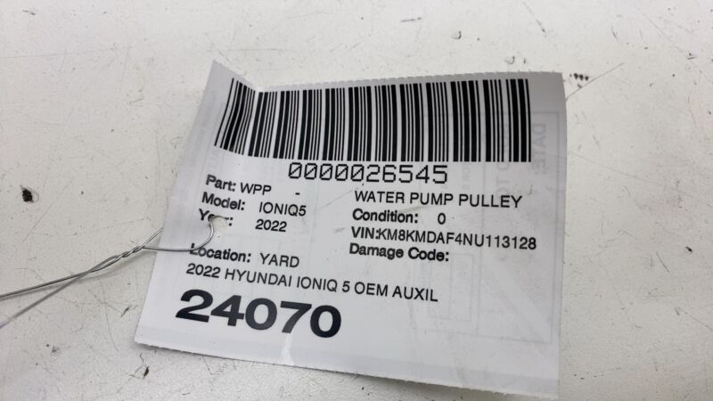 2022 Hyundai Ioniq 5 3-Way Valve Coolant Water Pump 25660-GI500 Assembly OEM