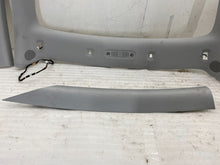 ⭕ 17-20 Tesla Model 3 Headliner w/ A-Pillar Upper Cover & Rail Trim + Sunvisor