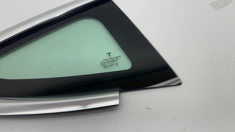 ⭕ 2017-2020 Tesla Model 3 Rear Right Quarter Fixed Window Glass OEM 10