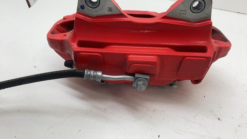 ⭕ 2020-2023 Tesla Model Y Front Driver Side Red Caliper w/ Brake Line 