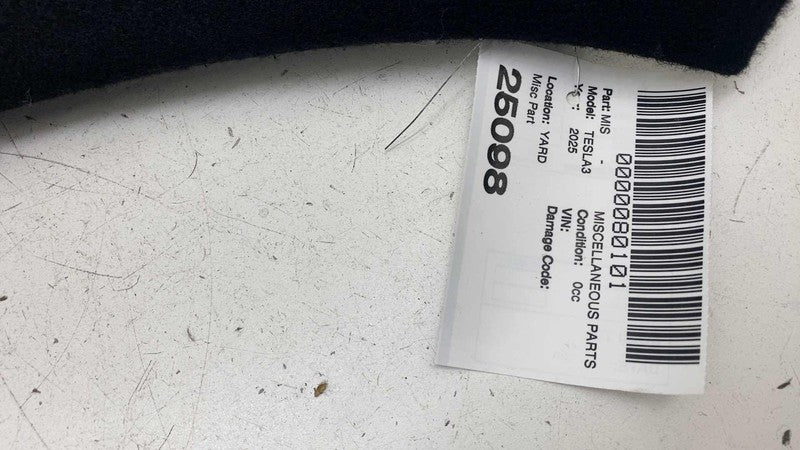 ⭕ 2024 2025 Tesla Model 3 M3 Rear Trunk Garnish Trim Panel Assembly 17