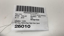 ⭕ 12-15 Model S MS Rear Right Exterior Door Handle Outer RH Gray PMNG 1030276-S0