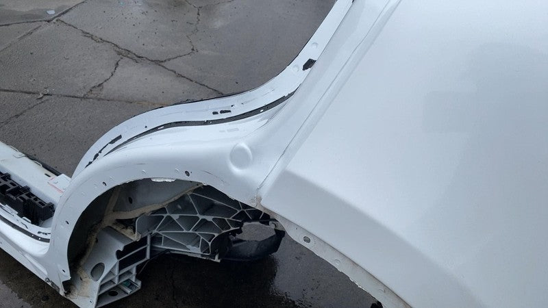 2016-2020 Tesla Model X Rear Driver Side Quarter Panel Cutout Left LH White PPSW