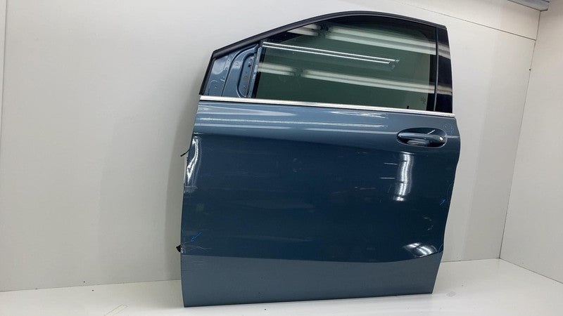 ⭕13-19 Mercedes-Benz B-Class Front Driver Side Door Shell Panel Left LH Blue 894