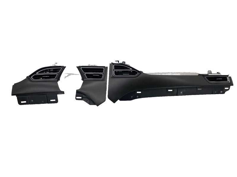 ⭕12-15 Model S SET of Dash A/C Air Vent Outlet Dashboard Trim Panel 1004518-04-D