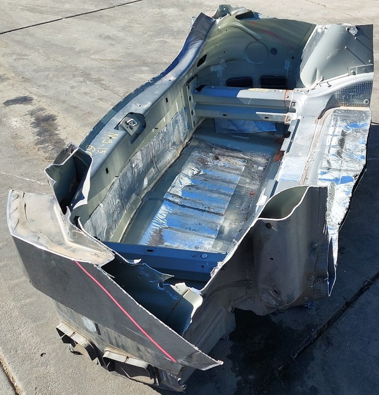 ⭕2012-2015 Tesla Model S MS Rear Tail End Body Bucket Frame Trunk Floor Assembly