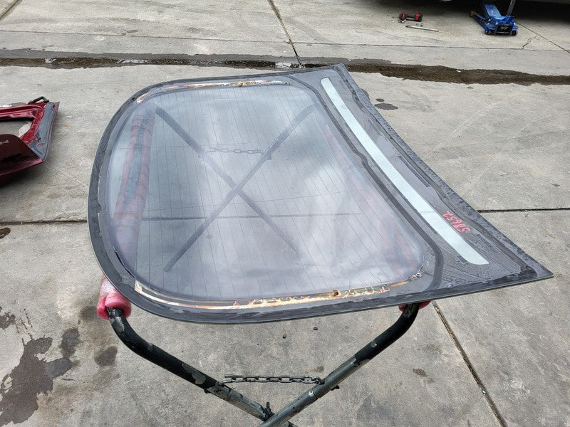 ⭕️ 2012-2017 Tesla Model S Rear Tailgate Liftgate Trunk Lid Back Window Glass