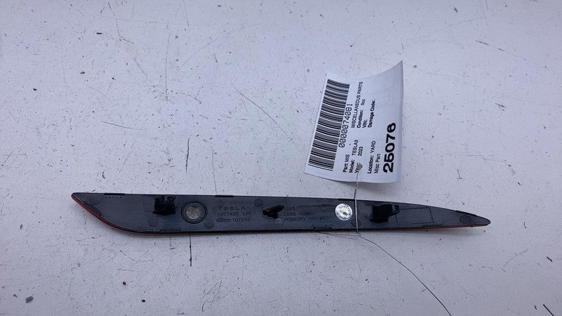 ⭕ 17-23 Tesla Model 3 Rear Driver Side Bumper Light Reflector Lamp Lef