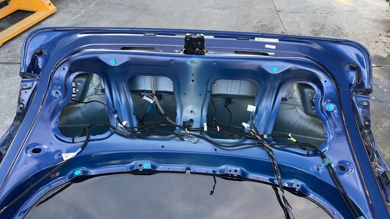 ⭕ 12-15 Tesla Model S Rear Liftgate Trunk Lid Tailgate Hatch Shell Blu