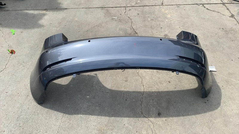 ⭕ 2017-2022 Tesla Model 3 M3 Rear Bumper Cover w/ Park Sensor Holes Gray - PMNG