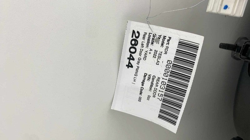 ⭕ 2021-2023 Tesla Model 3 M3 Rear Driver Side Door Shell Panel Left LH