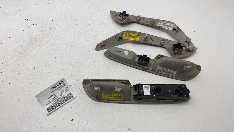 2013-2018 Ford C-Max Set of 4 Front & Rear Left & Right Master Window 