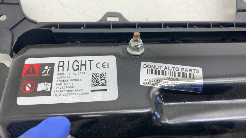 ⭕ 2017-2023 Tesla Model 3 Right Lower Knee Safety Airbag Module RH 107