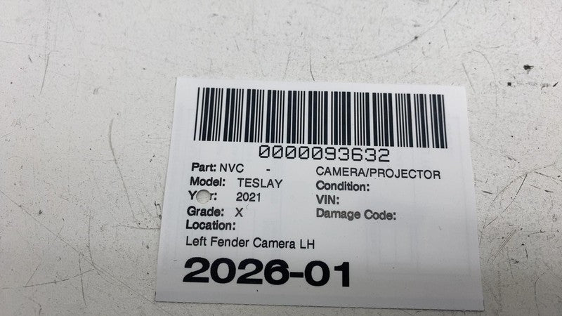 ⭕ 20-24 Model Y MY Front Left Fender Camera Turn Signal Side Marker 14