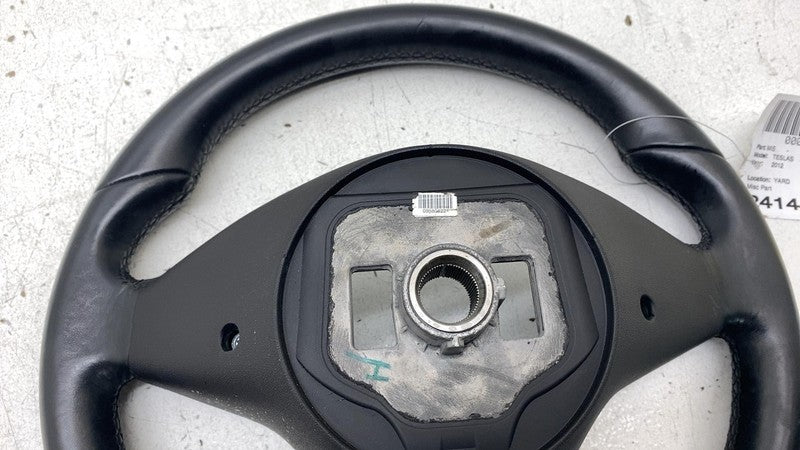 2012-2020 Tesla Model S X Driver Steering Wheel Black Assembly 1005279