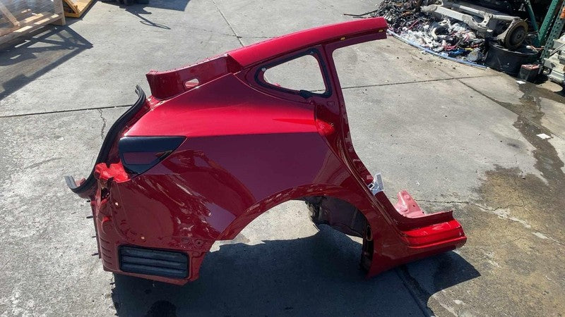 ⭕ 17-20 Tesla Model 3 M3 Rear Right Quarter Panel Structural Frame Cut Red PPMR