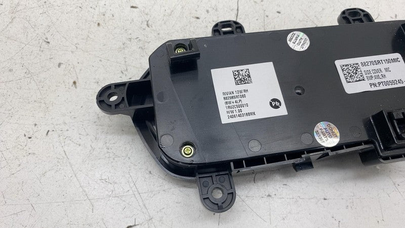 PT0059245A ⭕ 2025 Rivian R1S Front Right 1st Row Seat Adjustment Control Switch PT0059245-A