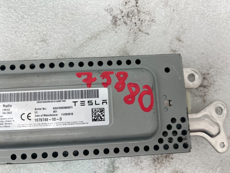 107974900D ⭕ 2017-2023 Model 3 Harman Becker FM/HD Audio Radio Receiver Module 1079749-00-D