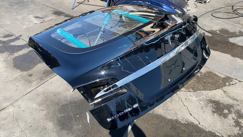 ⭕2016-2020 Tesla Model S Liftgate Trunk Lid Tailgate Hatch Shell w/ Wi