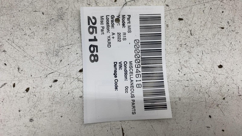 Miscellaneous Parts RIVIAN R1S 22