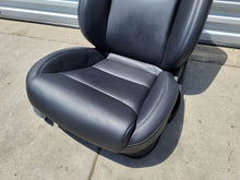 ⭕ 17-22 Tesla Model 3 Y Front Passenger Side 1st Row Seat Leather Black Right RH