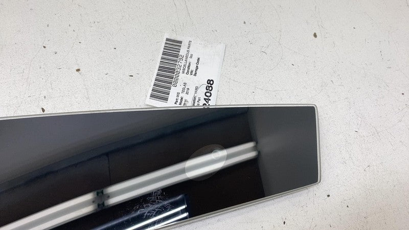 ⭕ 2016-2020 Tesla Model S B-Pillar Glass Applique w/ Camera Right 1083