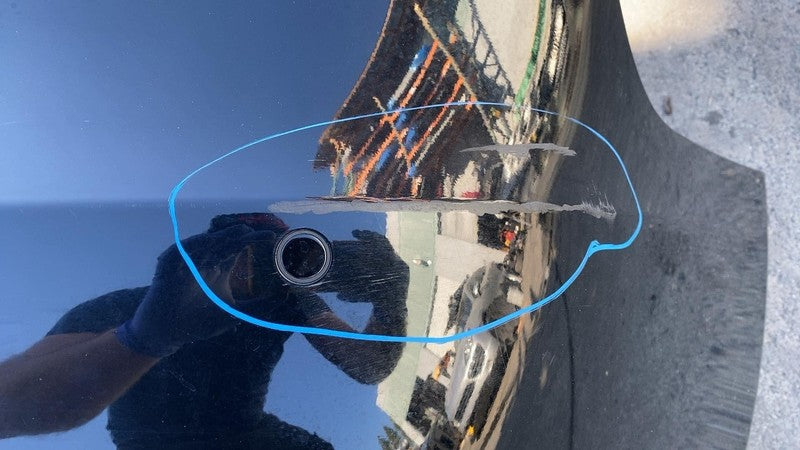 2017-2022 Tesla Model 3 Rear Bumper Cover w/ Park Sensor & Reflector B