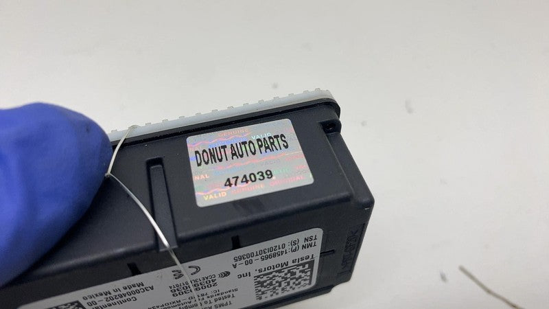145896500A 2017-2023 Tesla Model 3 Tire Pressure Monitor Sensor TPMS Receiver 1458965-00-A