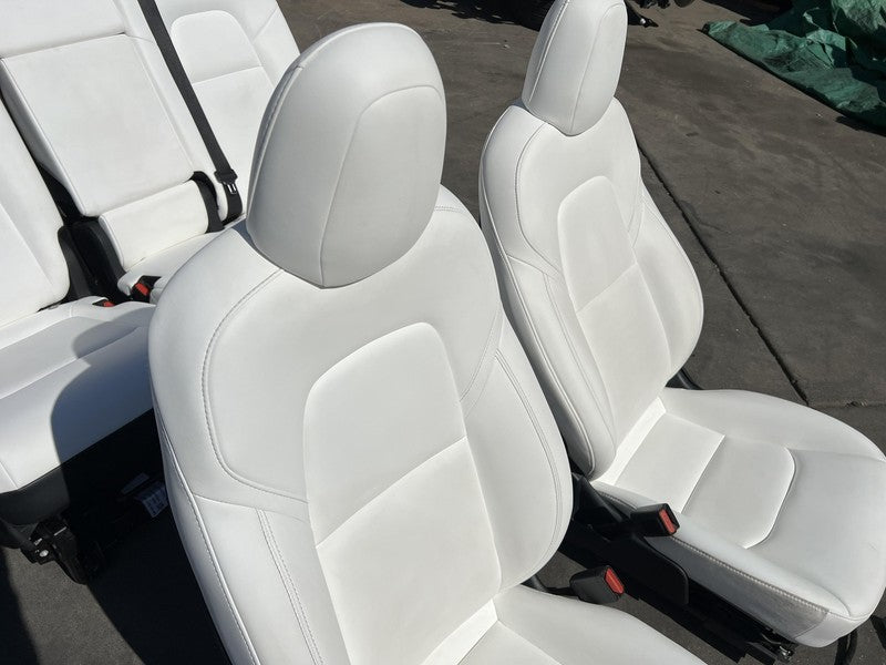 1456943-99-E ⭕ 2020-2022 Tesla Model Y MY Three Row 7-seater Interior Seat Cushion Assy White