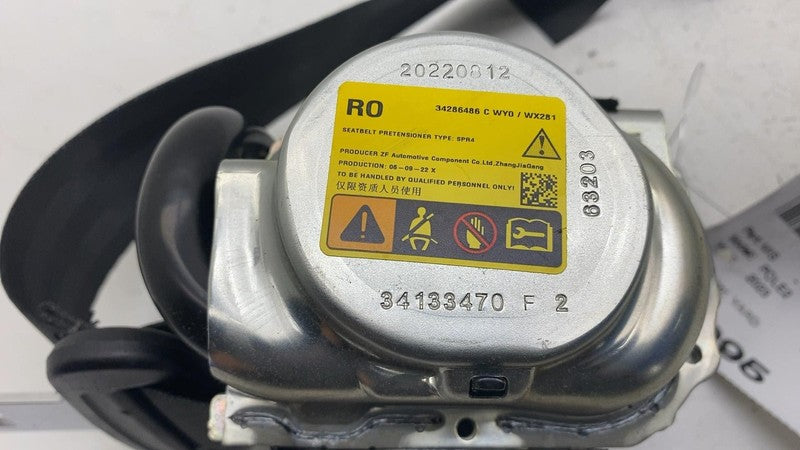 31675956 ⭕ 2021-2023 Polestar 2 Rear Left or Right Side Seatbelt & Retractor OEM 34286486