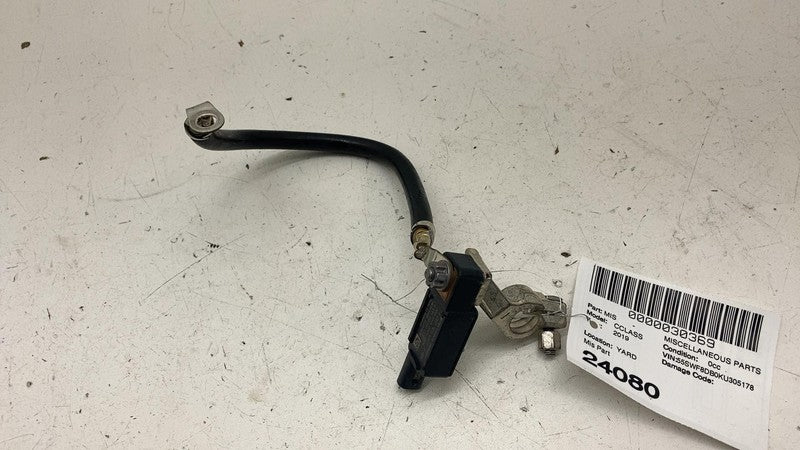 A0009056407 ⭕ 15-22 Mercedes-Benz C300 W205 Battery Ground Cable Wire w/ Sensor A0009056407