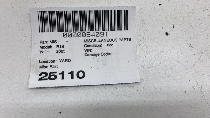 ⭕ 2025 Rivian R1S Interior Bucket Storage Compartment Tray Bin Box PT0