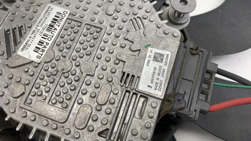 5001755-05 ⭕ 2022-2024 Rivian R1S R1T Radiator Cooling Fan Blade Motor Shroud 5001755-05