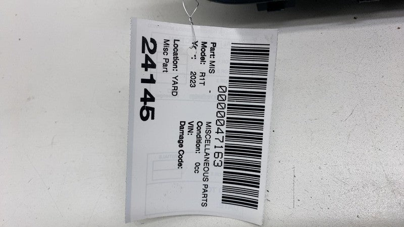 PT00013974 22-24 Rivian R1T Dashboard Instrument Panel Center AC Air Vent Grille PT00013974