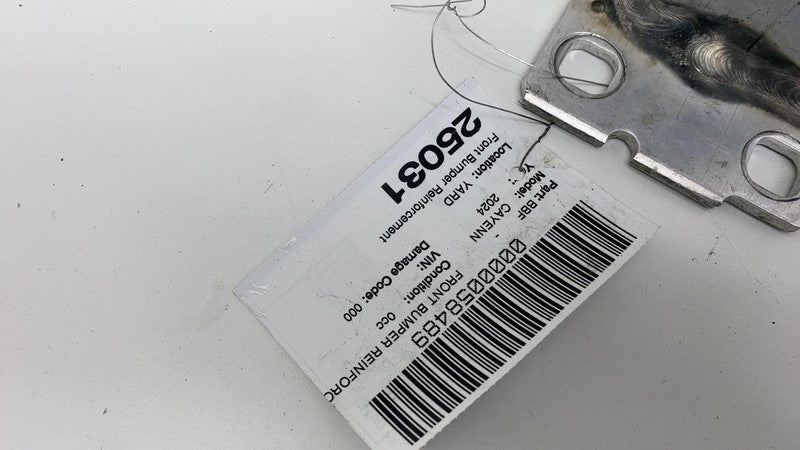 9Y0 807 109 C ⭕ 19-24 Porsche Cayenne Front Bumper Reinforcement Impact Bar Rebar 9Y0807109C