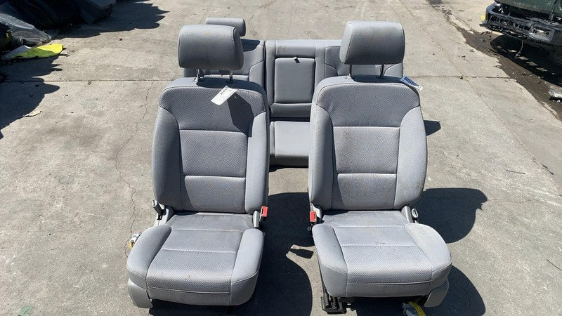 ⭕ 14-19 Chevrolet Silverado 1500 Set of 5 Front & Rear Cloth Seat AZ3 Heated OEM