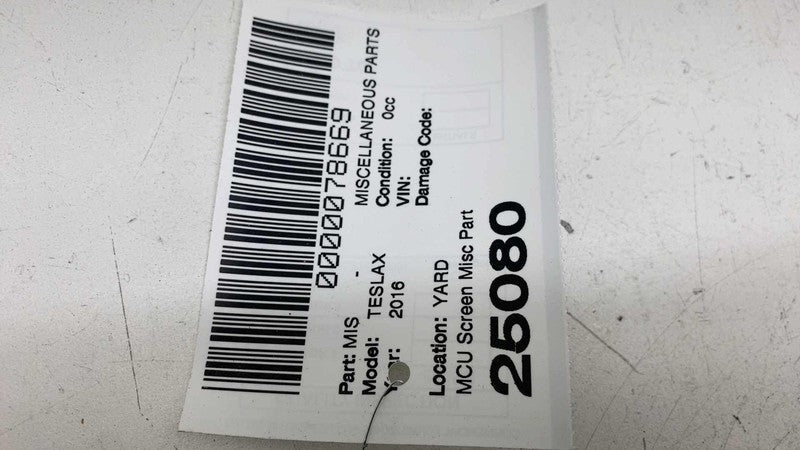 ⭕ 16-20 Tesla Model X MX Media Control Unit Motherboard Electronics 10