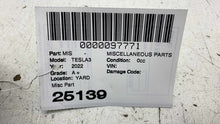 Miscellaneous Parts TESLA MODEL 3 22