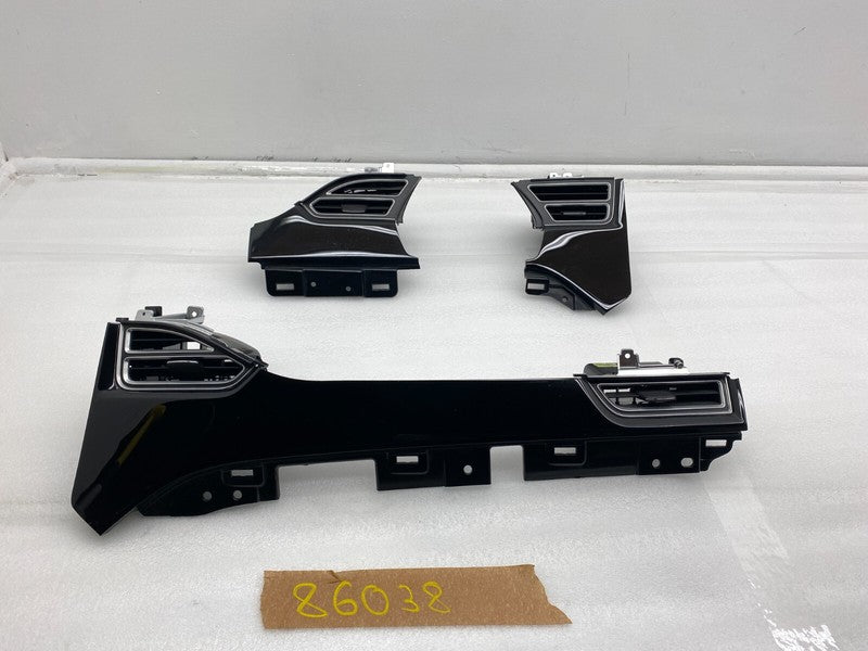 ⭕2012-2015 Tesla Model S SET of Dash A/C Air Vent Outlet Dashboard Tri