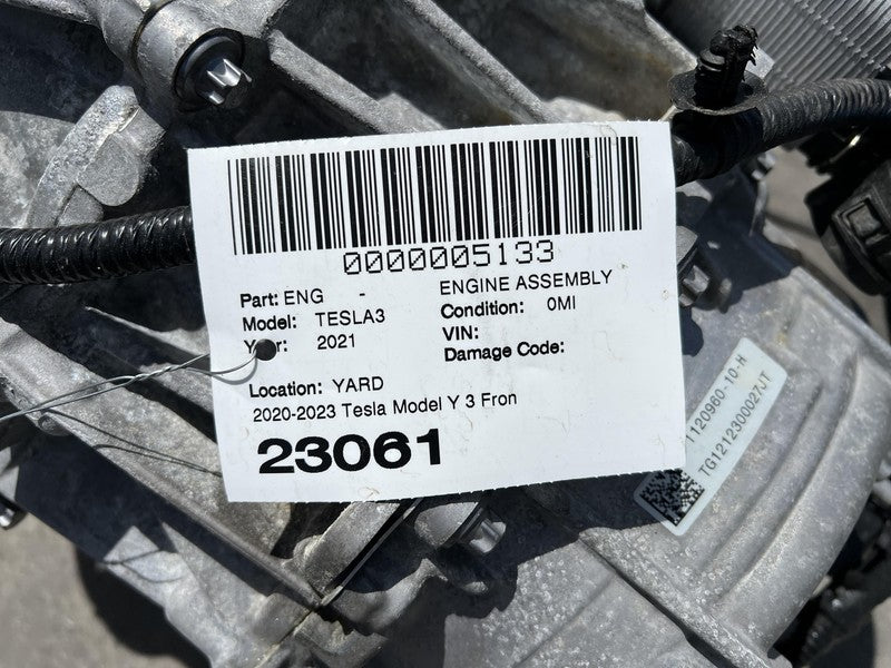 ⭕ 17-23 Tesla Model Y 3 Front Drive Unit Engine Electric Motor AWD 112