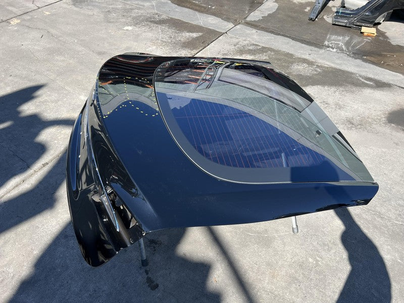 100263300E ⭕ 12-15 Model S Tailgate Hatch Panel & Liftgate Glass Black - PBSB 1002633-00-E